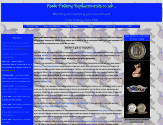 poole-pottery-replacements.co.uk screenshot