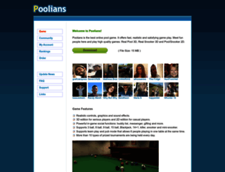 poolians.com screenshot