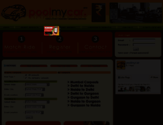 poolmycar.in screenshot