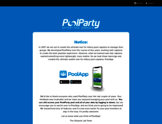 poolpartyapp.ca screenshot
