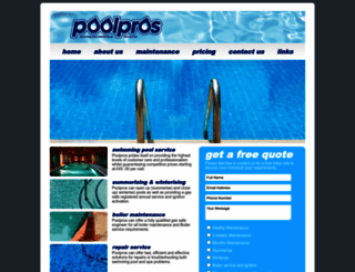 poolpros.co.uk screenshot