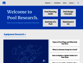 poolresearch.com screenshot