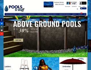 poolsandstuff.com screenshot