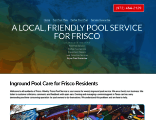 poolservice-frisco.net screenshot