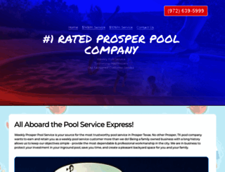 poolserviceprospertx.com screenshot