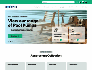 poolshop.com.au screenshot