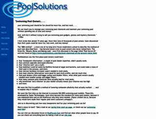 poolsolutions.com screenshot
