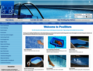 poolstore.co.uk screenshot