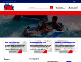 poolsupermarket.com.au screenshot