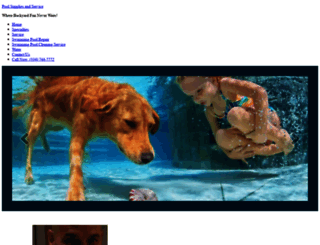 poolsuppliesandservice.net screenshot