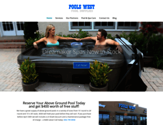 poolswest.com screenshot
