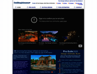 pooltemplates.com screenshot