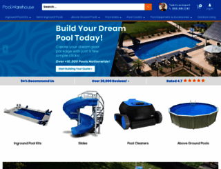 poolwarehouse.com screenshot