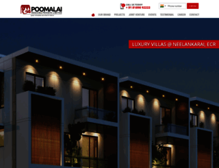 poomalaihousing.com screenshot