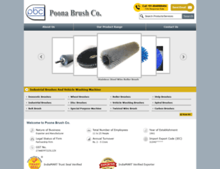 poonabrush.com screenshot
