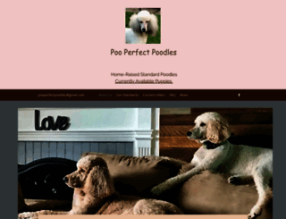 pooperfectpoodles.com screenshot