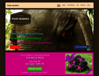 poopsenders.com screenshot