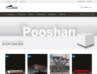 pooshan.net screenshot