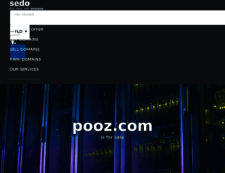 pooz.com screenshot