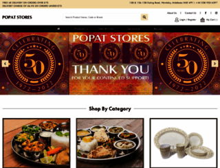 popatstores.co.uk screenshot