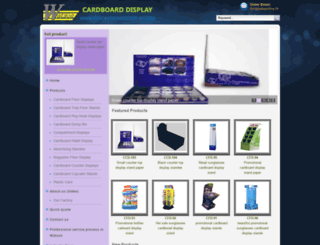 popcardboarddisplay.com screenshot