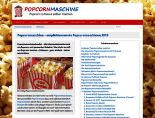 popcornmaschine-kaufen.com screenshot
