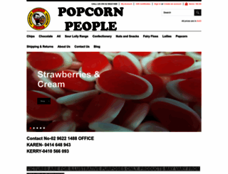 popcornpeople.com.au screenshot
