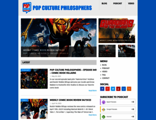 popculturephilosophers.com screenshot