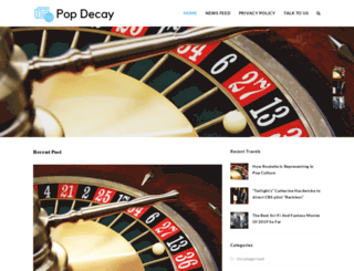 popdecay.com screenshot
