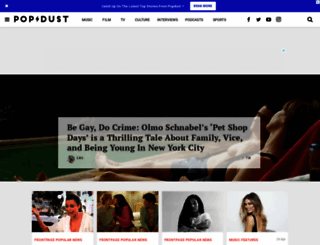 popdust.com screenshot