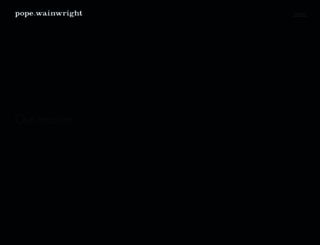 popewainwright.com screenshot