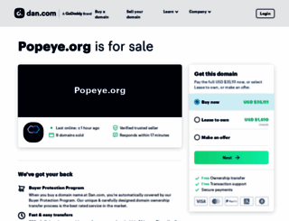 popeye.org screenshot