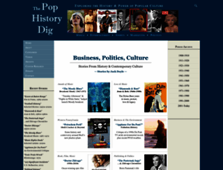pophistorydig.com screenshot