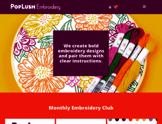 poplushembroidery.com screenshot