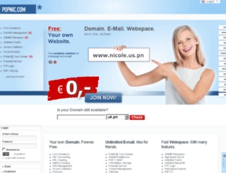 popnic.com screenshot