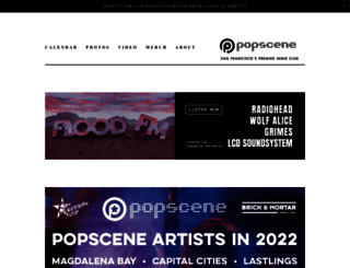 popscene-sf.com screenshot