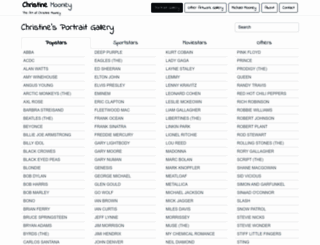 popstarportraits.com screenshot