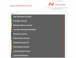 popular-lifestylejournal.com screenshot