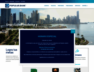 popularbank.com.pa screenshot