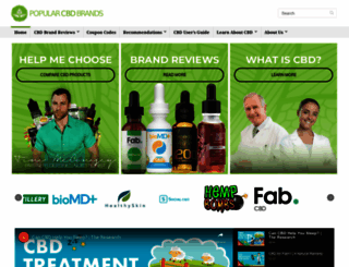 popularcbdbrands.com screenshot