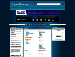 populardirectory.biz screenshot