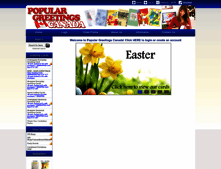 populargreetingscanada.com screenshot