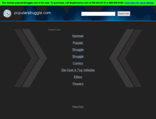 popularstruggle.com screenshot