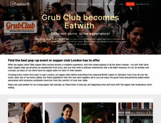 popup.grubclub.com screenshot