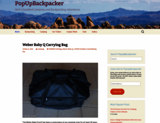 popupbackpacker.com screenshot