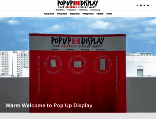 popupdisplay.com.sg screenshot