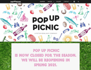 popuppicnic.com.au screenshot