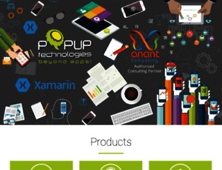 popuptechnologies.com screenshot