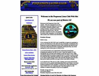 poquosonlions.com screenshot