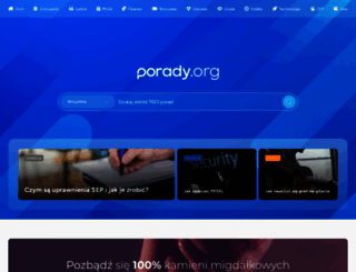 porady.org screenshot